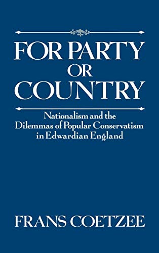 FOR PARTY OR COUNTRY