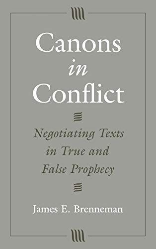 CANONS IN CONFLICT