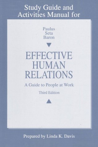 EFFECTIVE HUMAN RELATIONS