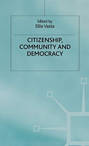 CITIZENSHIP, COMMUNITY AND DEMOCRACY