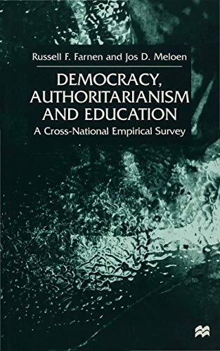 DEMOCRACY, AUTHORITARIANISM AND EDUCATION