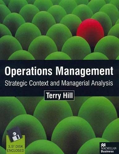 OPERATIONS MANAGEMENT