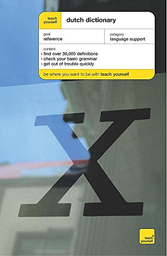 TEACH YOURSELF DUTCH DICTIONARY