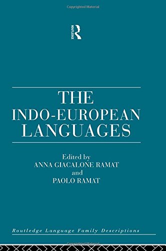 THE INDO-EUROPEAN LANGUAGES