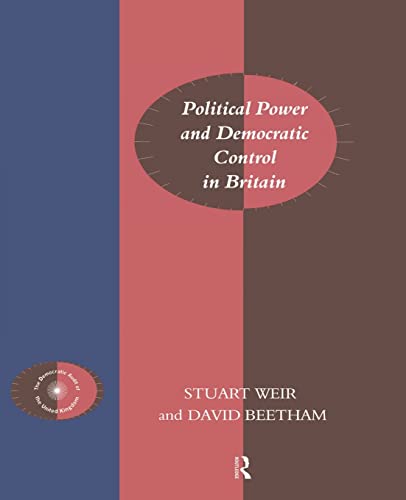 POLITICAL POWER AND DEMOCRATIC CONTROL IN BRITAIN.