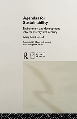 AGENDAS FOR SUSTAINABILITY