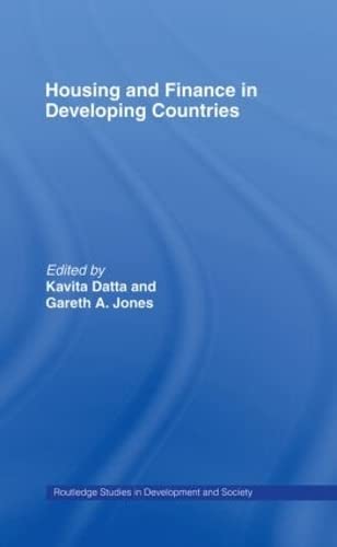 HOUSING AND FINANCE IN DEVELOPING COUNTRIES.