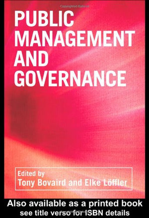 PUBLIC MANAGEMENT AND GOVERNMENT