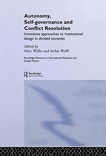 AUTONOMY, SELF-GOVERNANCE AND CONFLICT RESOLUTION