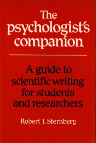 THE PSYCHOLOGIST'S COMPANION