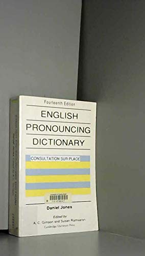 ENGLISH PRONOUNCING DICTIONARY 14TH ED