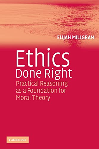 ETHICS DONE RIGHT