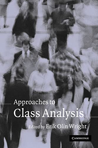 APPROACHES TO CLASS ANALYSIS