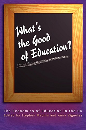 WHAT'S THE GOOD OF EDUCATION?