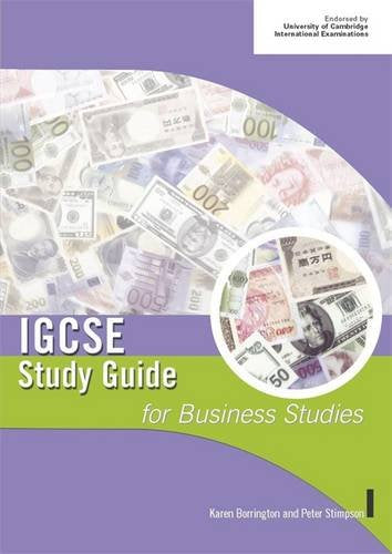 IGCSE STUDY GUIDE