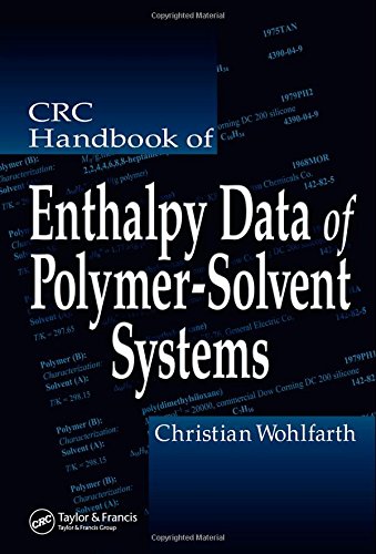CRC HANDBOOK OF ENTHALPY DATA OF POLYMER-SOLVENT SYSTEMS