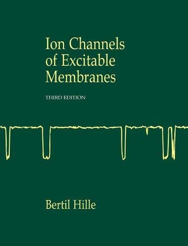 ION CHANNELS OF EXCITABLE MEMBRANES