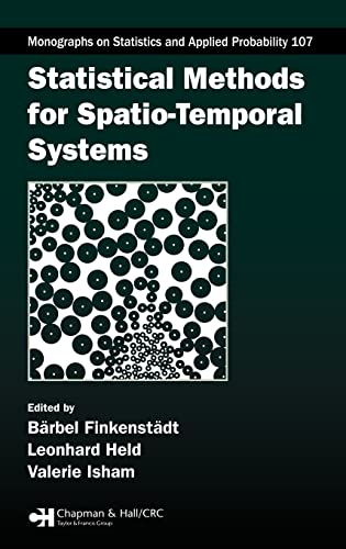 STATISTICAL METHODS FOR SPATIO-TEMPORAL SYSTEMS