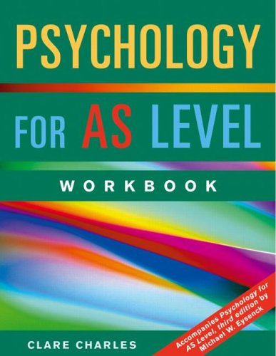 PSYCHOLOGY FOR AS LEVEL WORK BOOK