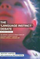 THE 'LANGUAGE INSTINCT' DEBATE