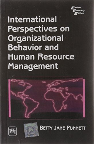 INTERNATIONAL PERSPECTIVE ON ORGANIZATIONAL BEHAVIOR AND HUMAN RESOURCE