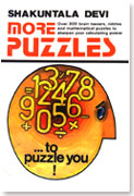 MORE PUZZLES TO PUZZLE YOU