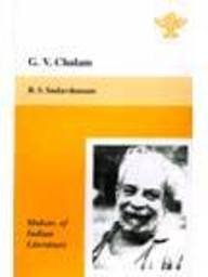 MAKERS OF INDIAN LITERATURE G. V. CHALAM