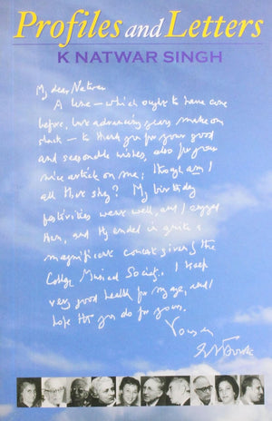 PROFILES AND LETTERS