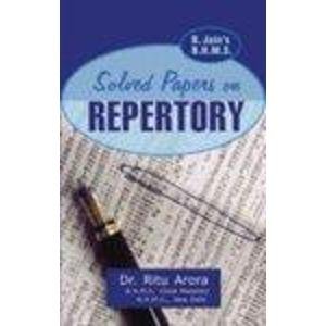 B JAIN'S B.H.M.S. SOLVED PAPERS ON REPERTORY