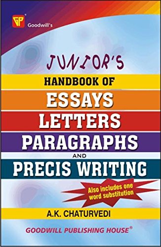 JUNIOR'S HANDBOOK OF ESSAYS, LETTERS, PARAGRAPH AND PRECIS WRITING