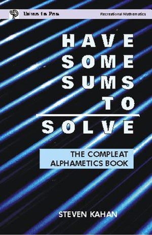 HAVE SOME SUMS TO SOLVE