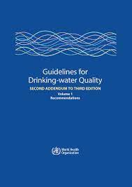 GUIDELINES FOR DRINKING-WATER QUALITY - 2ND ED VOL I