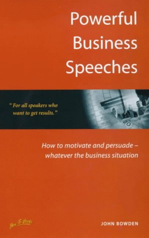 POWERFUL BUSINESS SPEECHES