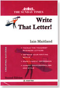 THE SUNDAY TIMES: WRITE THAT LETTER!