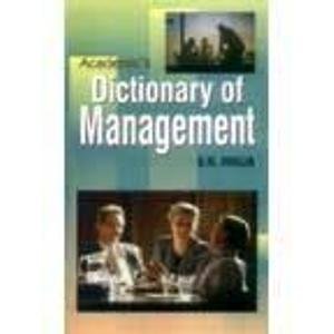 ACADEMIC'S DICTIONARY OF MANAGEMENT