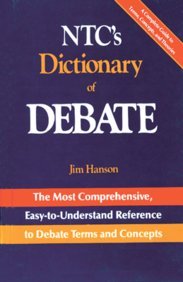 NTC'S DICTIONARY OF DEBATE