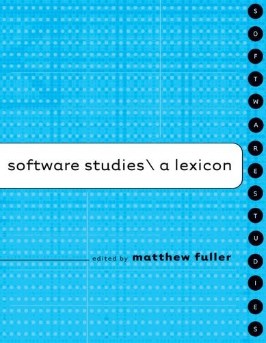 SOFTWARE STUDIES \ A LEXICON