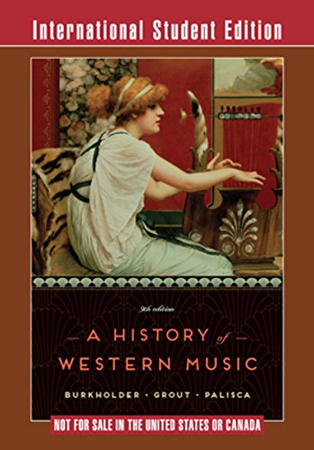 A HISTORY OF WESTERN MUSIC