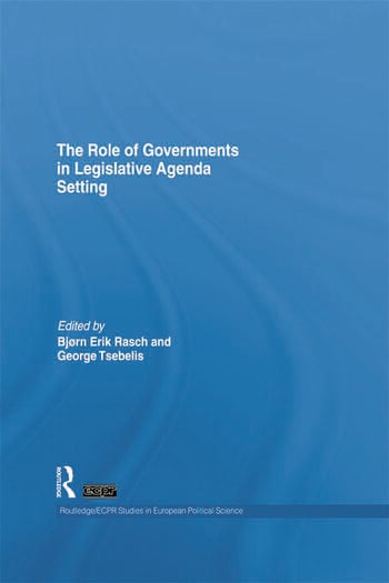 THE ROLE OF GOVERNMENTS IN LEGISLATIVE AGENDA SETTING