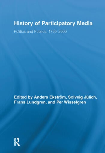 HISTORY OF PARTICIPATORY MEDIA