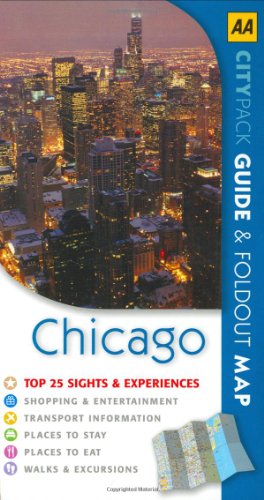 AA CITY PACK GUIDE & FOLDOUT MAP: CHICAGO