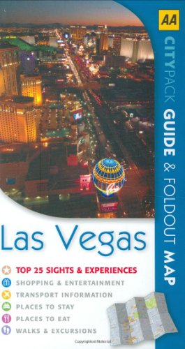 AA CITY PACK GUIDE & FOLDOUT MAP: LAS VEGAS