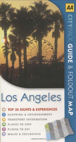 AA CITY PACK GUIDE & FOLDOUT MAP: LOS ANGELES