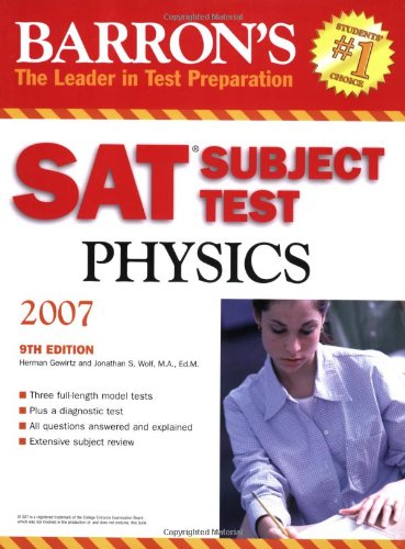 BARRON'S SAT SUBJECT TEST PHYSICS