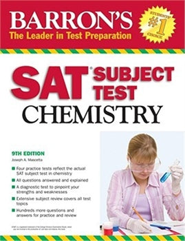 BARRON'S THE LEADER IN TEST PREPARATION SAT SUBJECT TEST CHEMISTRY