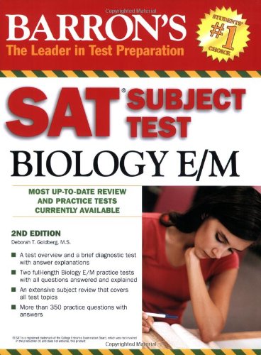 SAT SUBJECT TEST BIOLOGY E/M