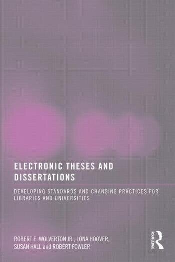 ELECTRONIC THESES AND DISSERTATIONS
