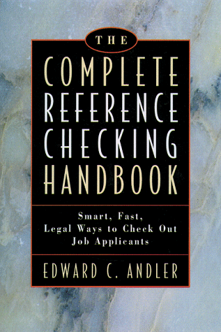 THE COMPLETE REFERENCE CHECKING HANDBOOK