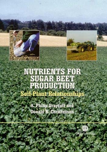 NUTRIENTS FOR SUGAR BEET PRODUCTION