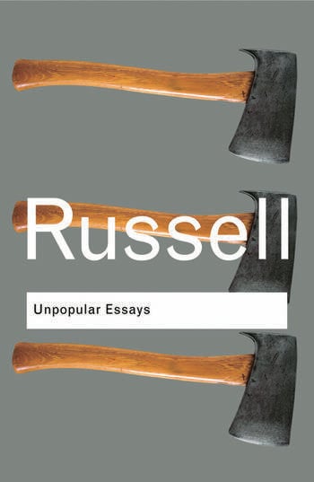 UNPOPULAR ESSAYS